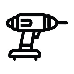 drill machine icon vector illustration