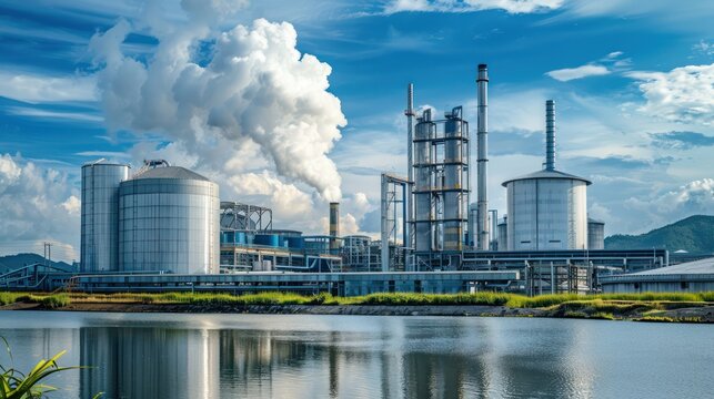 Large chemical reactors and storage tanks