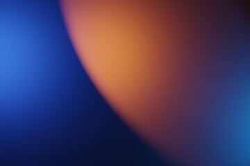 abstract gradient background smooth waves color blue orange design