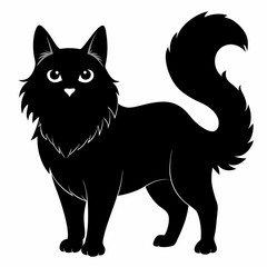 Bulldog Black silhouette