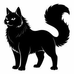 Bulldog Black silhouette