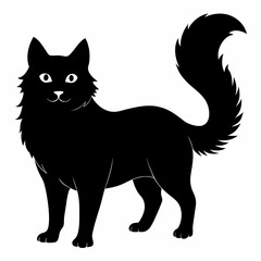 Bulldog Black silhouette