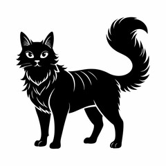 Bulldog Black silhouette