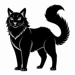 Bulldog Black silhouette