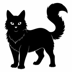 Bulldog Black silhouette