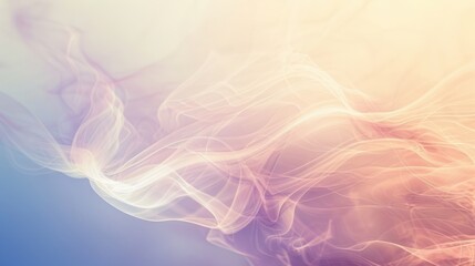 An abstract background with soft gradients and ethereal, light-filled designs