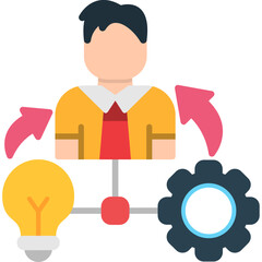 Obraz premium Organizational Icon