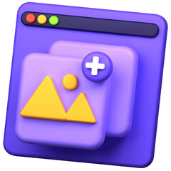 File Layers 3D Icon