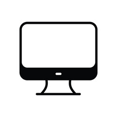 Monitor vector icon