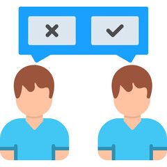 Fototapeta premium Review Icon
