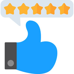 Fototapeta premium Review Icon