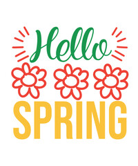 Spring SVG Bundle, Easter SVG Bundle, Welcome Spring SVG, Flower svg, Hello Spring,Easter svg for Kids, Easter Bunny svg,Spring shirt design