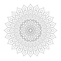 Intricate Floral Mandala Design