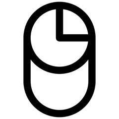 Geometry. Editable stroke vector icon.