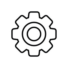 Settings vector icon