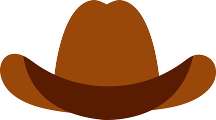 Wild West. Cowboy hat white background, isolate