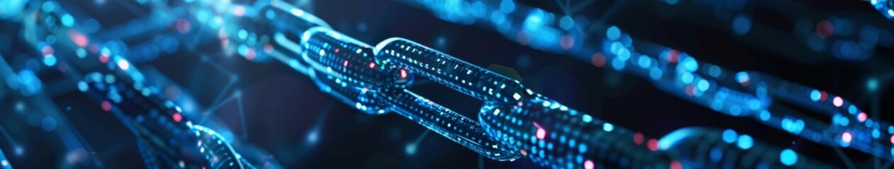 Future Vision of Blockchain Security: A Robust Network Protected by Encryption Algorithms, Highlighting the Resilience of Blockchain Technology in Cybersecurity.