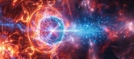 Galactic Explosion with Radiant Energy