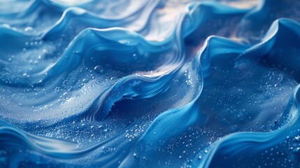 Obraz premium beautiful and colorful smoke, fog, flow background, main colors are blue and white 