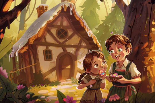 Hansel And Gretel Images – Browse 929 Stock Photos, Vectors, and Video ...