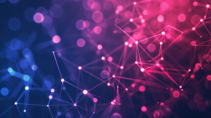 Graphic design representing virtual webinar connections