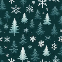 Obraz premium the AI Image Generator, Winter Forest. Winter landscape.