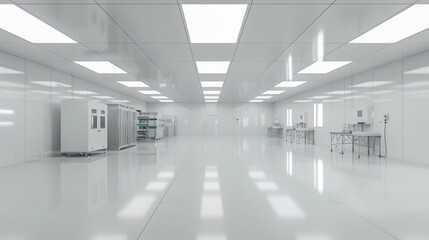 Cleanroom environment in an electronics manufacturing plant