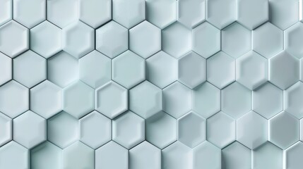 Naklejka premium A seamless modern background pattern with repeating hexagonal shapes