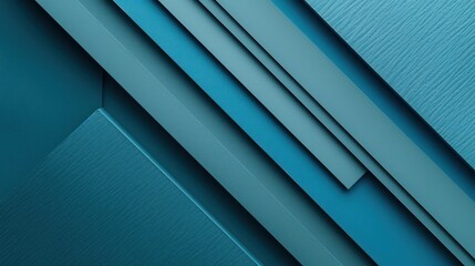 Fototapeta premium A minimalist blue background with geometric shapes and subtle textures