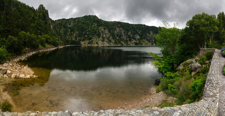 Lac noir à Orbey Haut Rhin