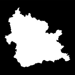 Kardzhali Province map, province of Bulgaria. Vector illustration.