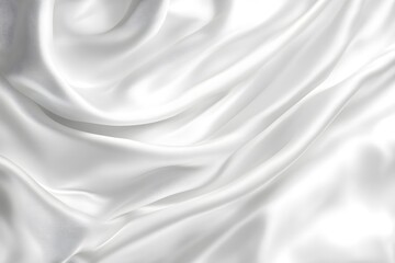 Obraz premium soft satin rip white silk silky white sheet material texture texture silk ripple background rippled White silky flag silk nobody flag texture sheet fabric fabric background fabric luxury background