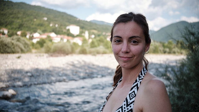 Foto scattata ad una ragazza a a Cabella Ligure nella famosa Val Borbera.