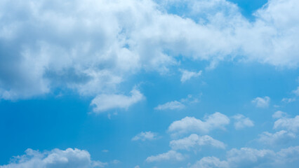 blue sky with clouds