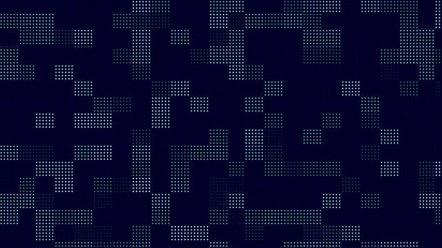 geometric square pattern. geometric square pattern. . Modern banner template. Abstract dotted animated gradient.