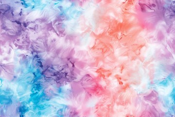 Fototapeta premium a seamless tie-dye pattern rendered in watercolor style