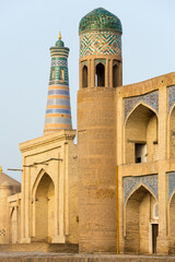 Obraz premium Old houses in Itchan Kala in Khiva