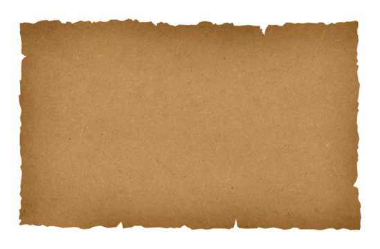 blank treasure map, paper scroll, treasure hunt, template, extracted, isolated, png file