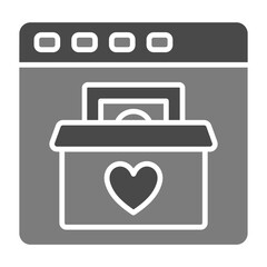 Online Donation Icon