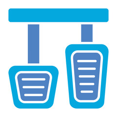 Brake Pedal Icon