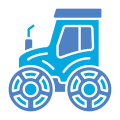 Obraz premium Tractor Icon