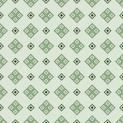 Mint Green Geometric ethnic seamless pattern traditional. for background, wallpaper, fabric, clothing, carpet, textile, batik, embroidery. Carpet tribal pattern art. 