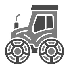 Fototapeta premium Tractor Icon