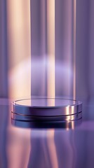 close up of a plate for product display podium