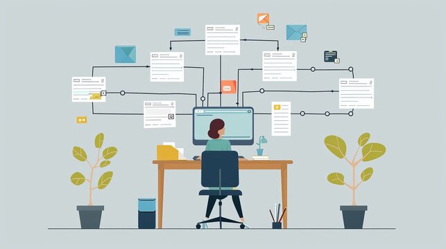 Automated task assignments in document management
