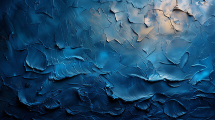 texture of blue paint