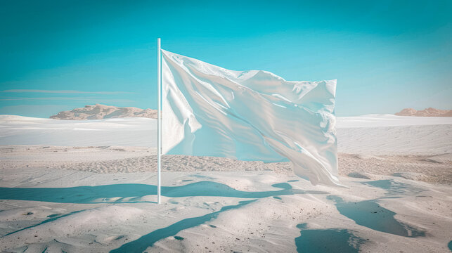 White surrender flag