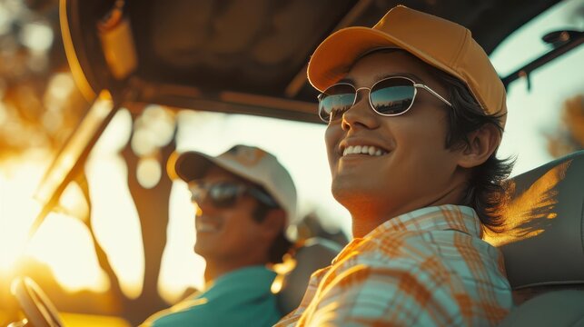 People watching golf tournaments, sports, precision