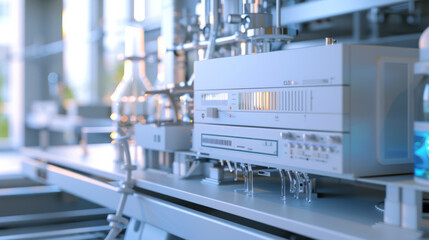 A futuristic 3D model blends a human face with a network of connections, symbolizing artificial intelligence, neural networks, and technological advancement.