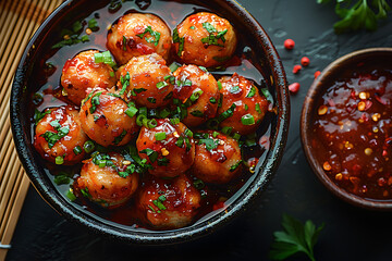 Japanese chicken meatball - Tsukune